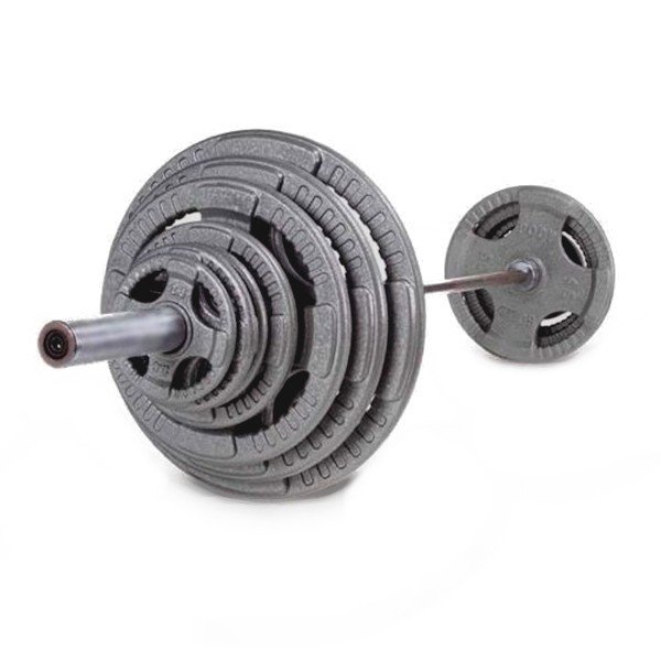 Body-Solid Gray Cast Iron Olympic Set