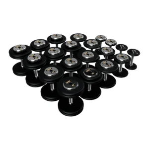 Alternative view of Troy Barbell (PFD) Black Pro-Style Dumbbells