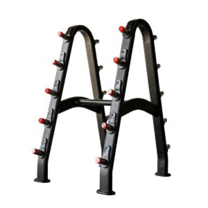 TKO (846BBR-BK) Fixed Barbell Rack