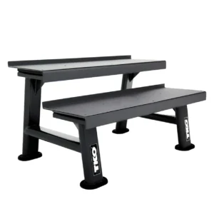 Alternative view of TKO (5-50 lb) Vinyl Kettlebell Set w/ Rack