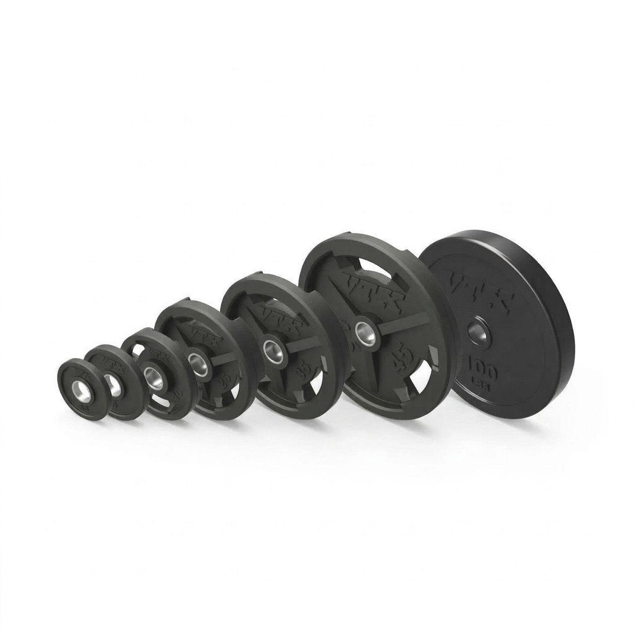 Troy VTX (GO-VR) Rubber Olympic Plates