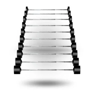 Alternative view of York (20-110 lb) Fixed Rubber Barbell Set